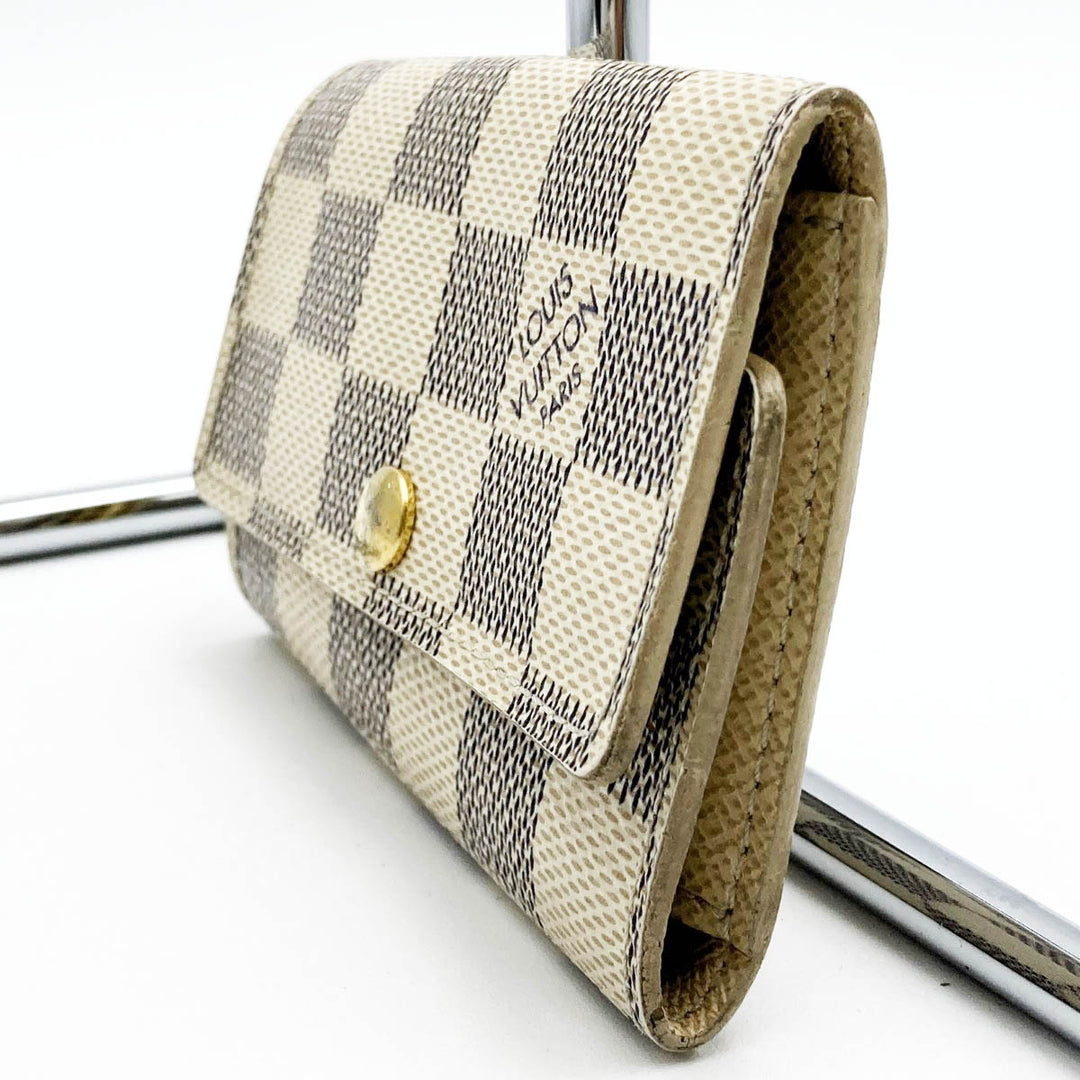 LOUIS VUITTON ルイ・ヴィトン 
 ミュルティクレ6 N61745 キーケース 
PVC ホワイト