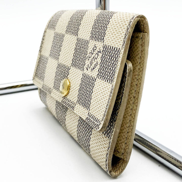 LOUIS VUITTON ルイ・ヴィトン 
 ミュルティクレ6 N61745 キーケース 
PVC ホワイト
