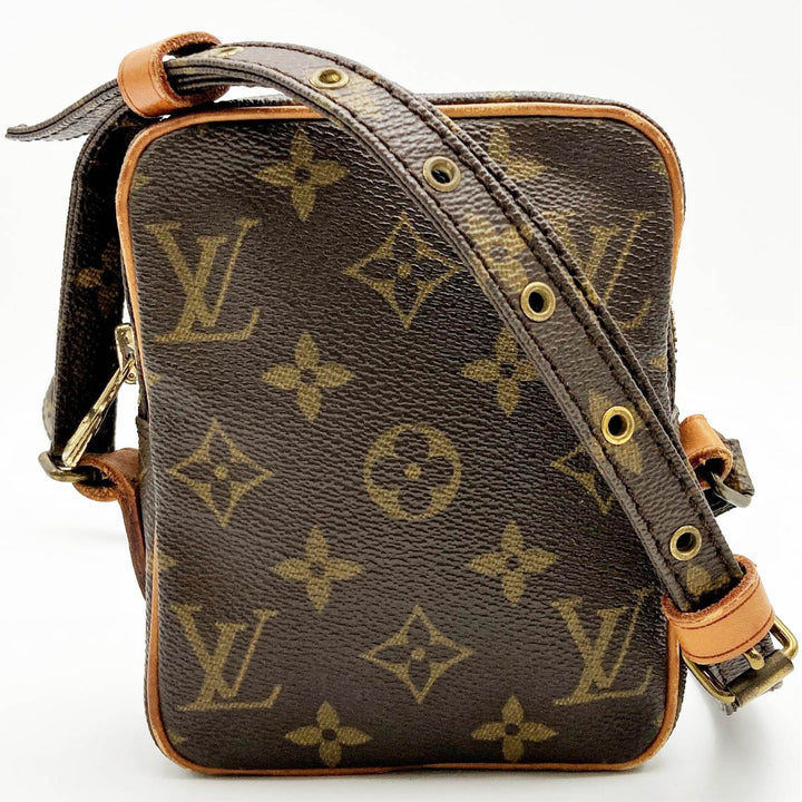 LOUIS VUITTON ルイ・ヴィトン 
 ミニ ダヌーブ M45268 ショルダーバッグ 
PVC ブラウン