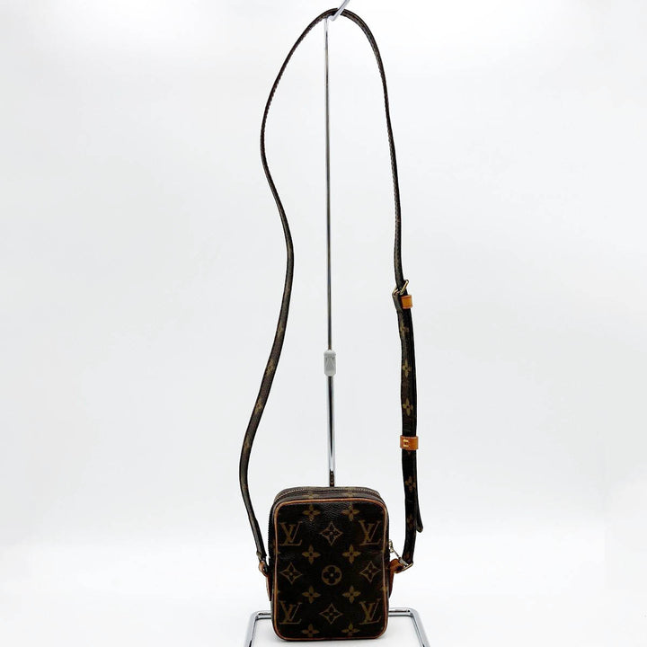 LOUIS VUITTON ルイ・ヴィトン 
 ミニ ダヌーブ M45268 ショルダーバッグ 
PVC ブラウン