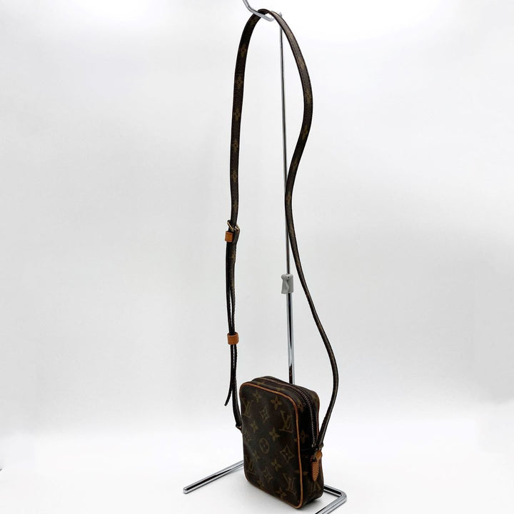 LOUIS VUITTON ルイ・ヴィトン 
 ミニ ダヌーブ M45268 ショルダーバッグ 
PVC ブラウン