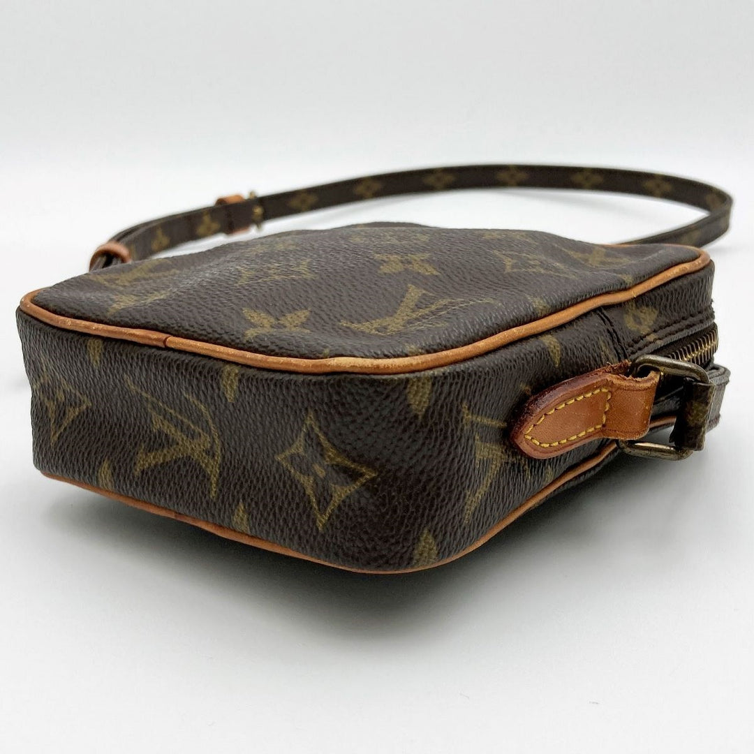 LOUIS VUITTON ルイ・ヴィトン 
 ミニ ダヌーブ M45268 ショルダーバッグ 
PVC ブラウン