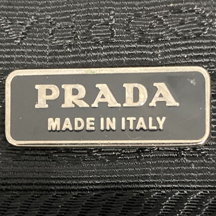 PRADA プラダ 
 BR2206 ショルダーバッグ 
ナイロン/レザー  ブラック