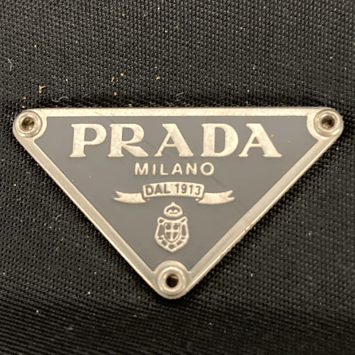 PRADA プラダ 
 BR2206 ショルダーバッグ 
ナイロン/レザー  ブラック