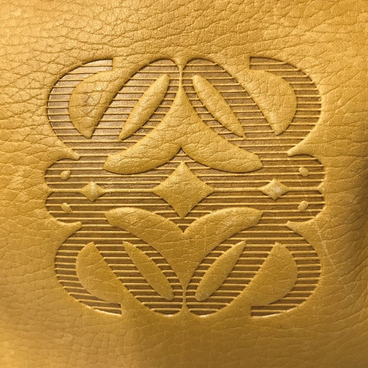 LOEWE ロエベ 
 ハンドバッグ 
レザー キャメル