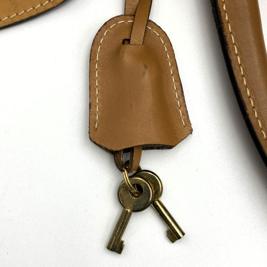 GUCCI グッチ 
 012 122 ボストンバッグ 
PVC/レザー  ベージュ