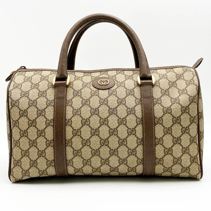 GUCCI グッチ 
 002・39・6842 ボストンバッグ 
GGスプリームキャンバス ブラウン