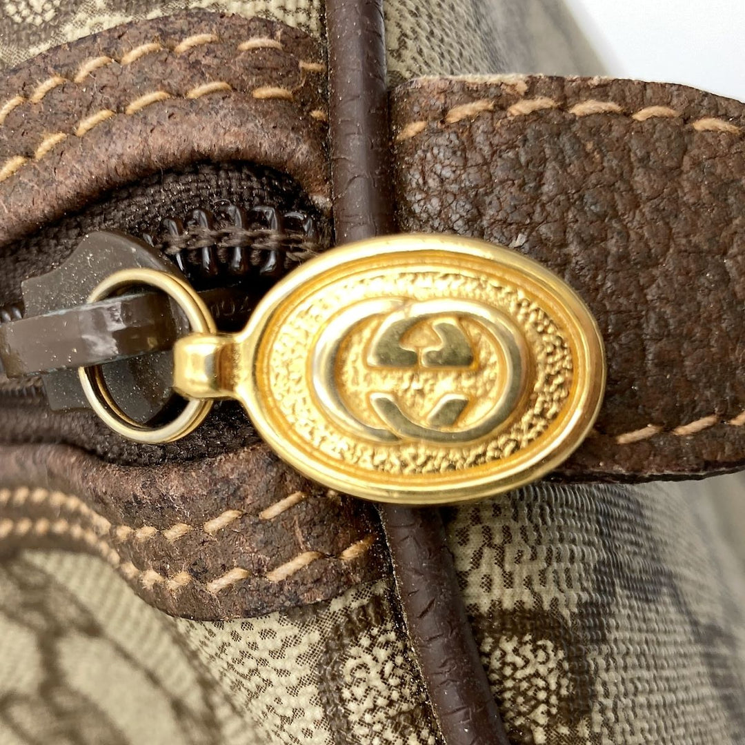 GUCCI グッチ 
 002・39・6842 ボストンバッグ 
GGスプリームキャンバス ブラウン