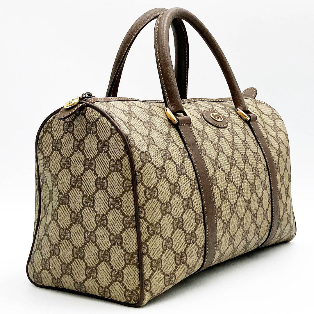 GUCCI グッチ 
 002・39・6842 ボストンバッグ 
GGスプリームキャンバス ブラウン