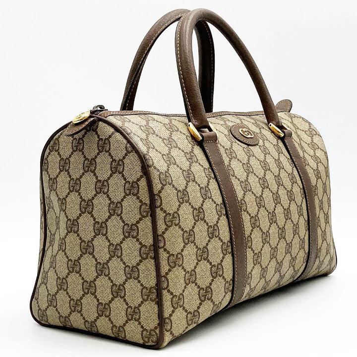 GUCCI グッチ 
 002・39・6842 ボストンバッグ 
GGスプリームキャンバス ブラウン