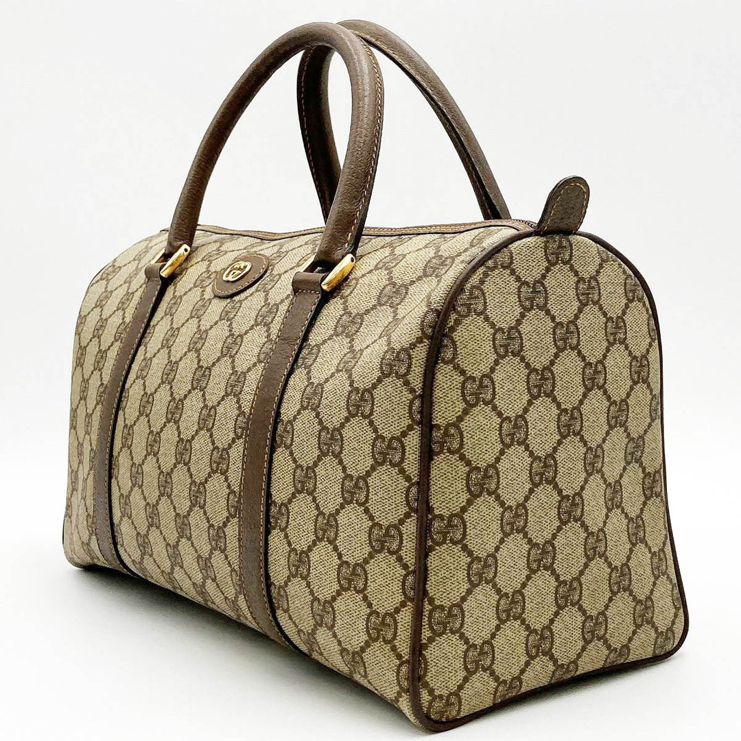 GUCCI グッチ 
 002・39・6842 ボストンバッグ 
GGスプリームキャンバス ブラウン