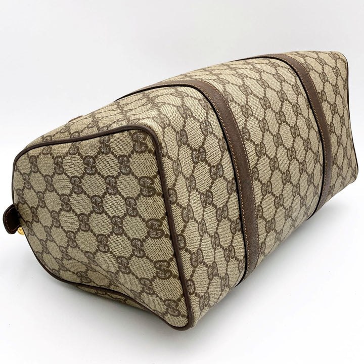 GUCCI グッチ 
 002・39・6842 ボストンバッグ 
GGスプリームキャンバス ブラウン
