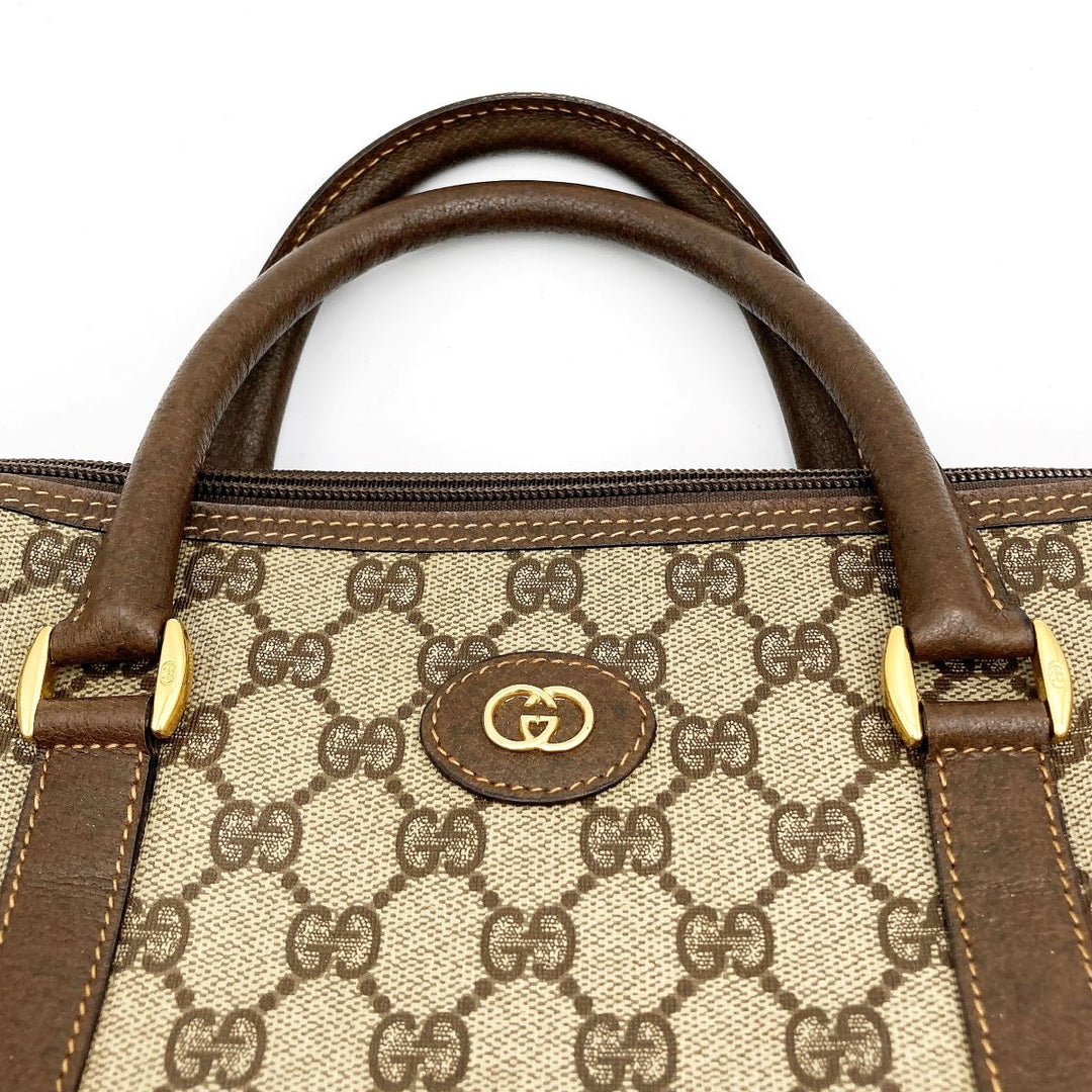 GUCCI グッチ 
 002・39・6842 ボストンバッグ 
GGスプリームキャンバス ブラウン