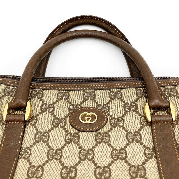 GUCCI グッチ 
 002・39・6842 ボストンバッグ 
GGスプリームキャンバス ブラウン