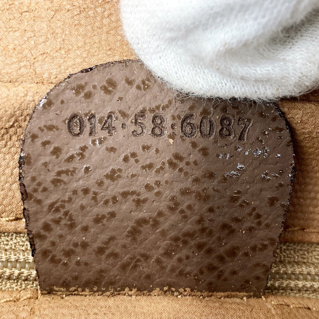GUCCI グッチ 
 014・58・6087 クラッチバッグ 
GGスプリームキャンバス ブラウン