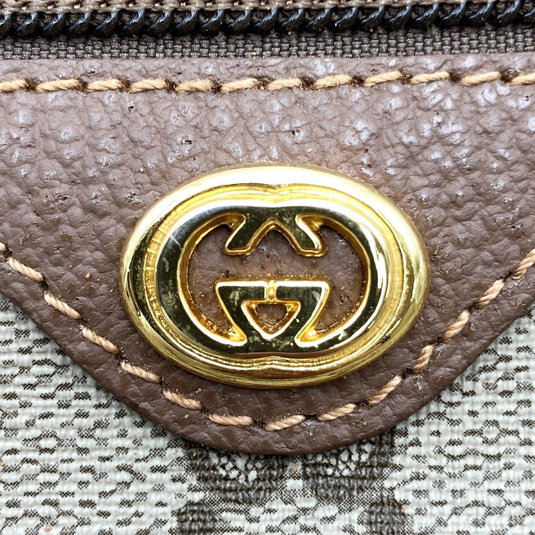 GUCCI グッチ 
 014・58・6087 クラッチバッグ 
GGスプリームキャンバス ブラウン