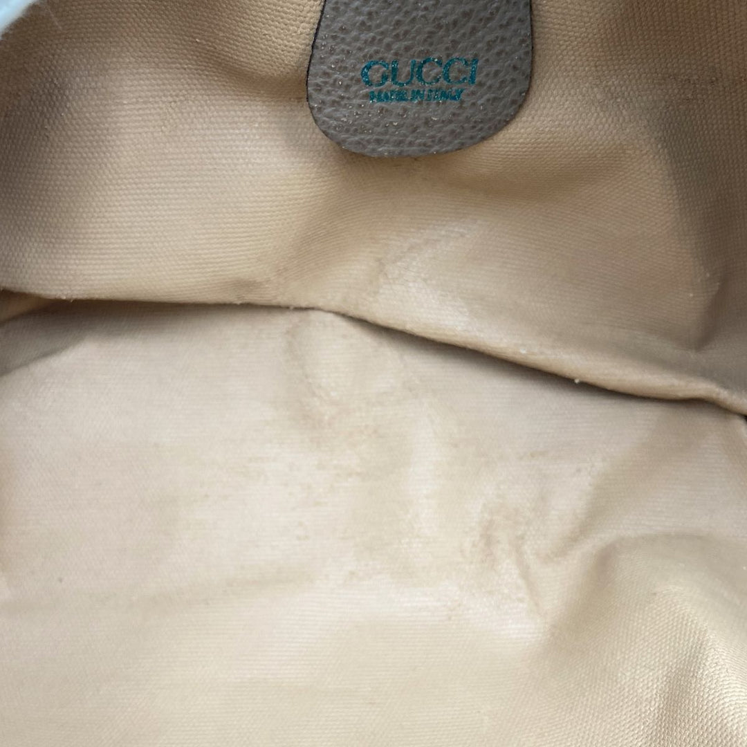 GUCCI グッチ 
 014・58・6087 クラッチバッグ 
GGスプリームキャンバス ブラウン