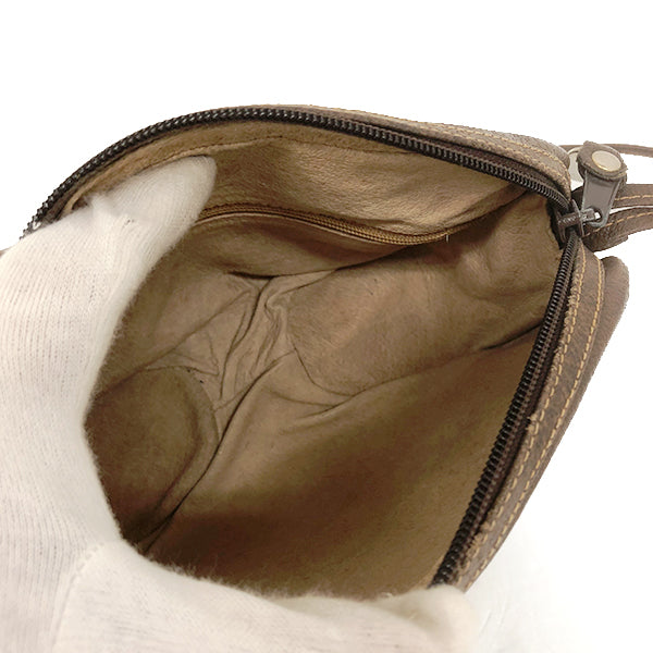 GUCCI グッチ 
 ショルダーバッグ 
PVCコーティングキャンバス/レザー  ベージュ系 中古