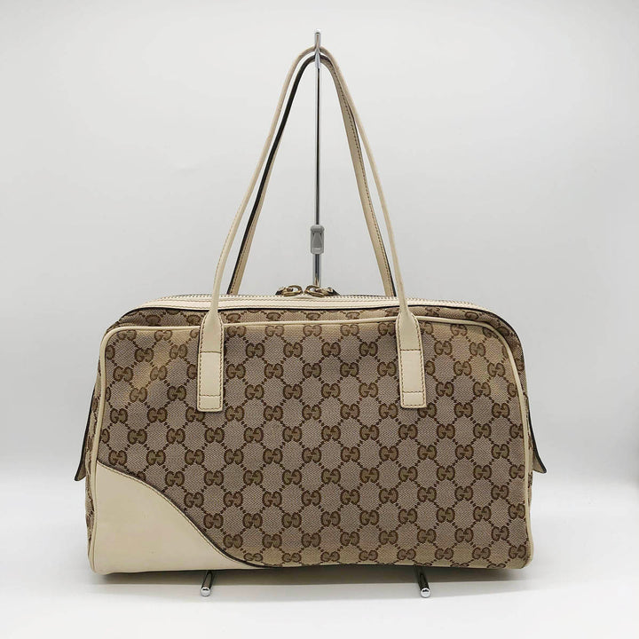 GUCCI グッチ 
 ニューブリット 169971 ショルダーバッグ 
GGキャンバス ベージュ