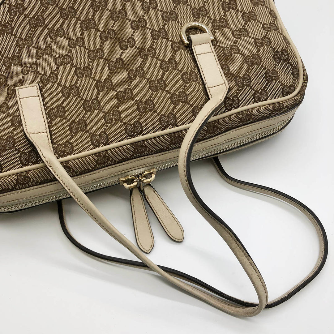 GUCCI グッチ 
 ニューブリット 169971 ショルダーバッグ 
GGキャンバス ベージュ