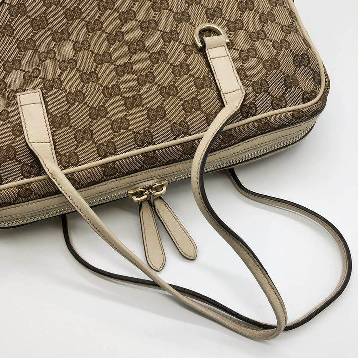 GUCCI グッチ 
 ニューブリット 169971 ショルダーバッグ 
GGキャンバス ベージュ