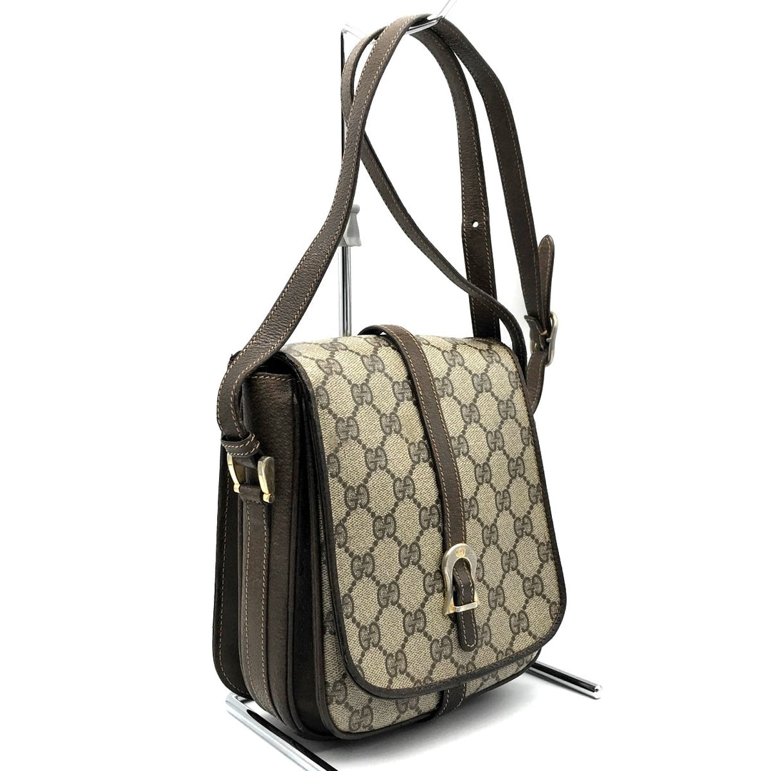 GUCCI グッチ 
 ショルダーバッグ 
GGスプリームキャンバス ブラウン