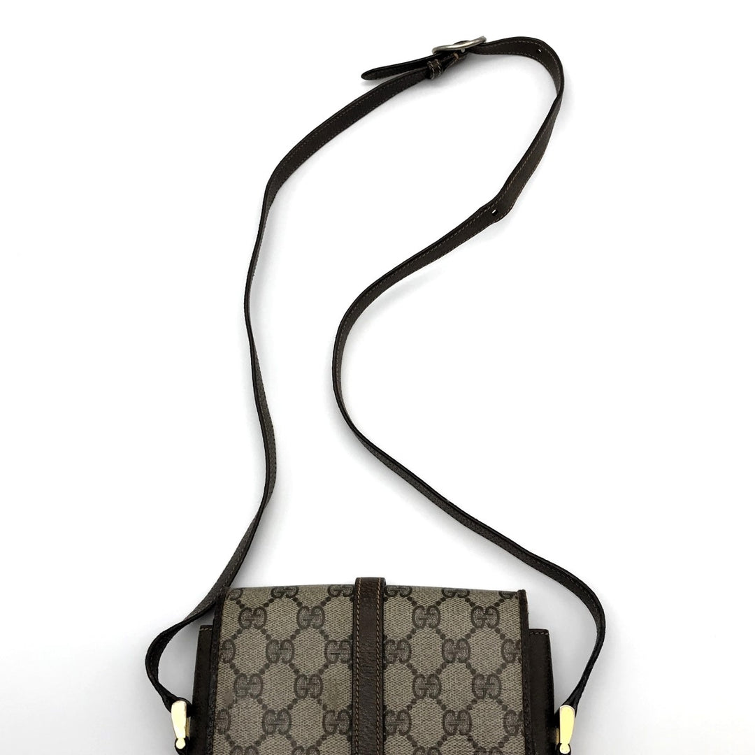 GUCCI グッチ 
 ショルダーバッグ 
GGスプリームキャンバス ブラウン