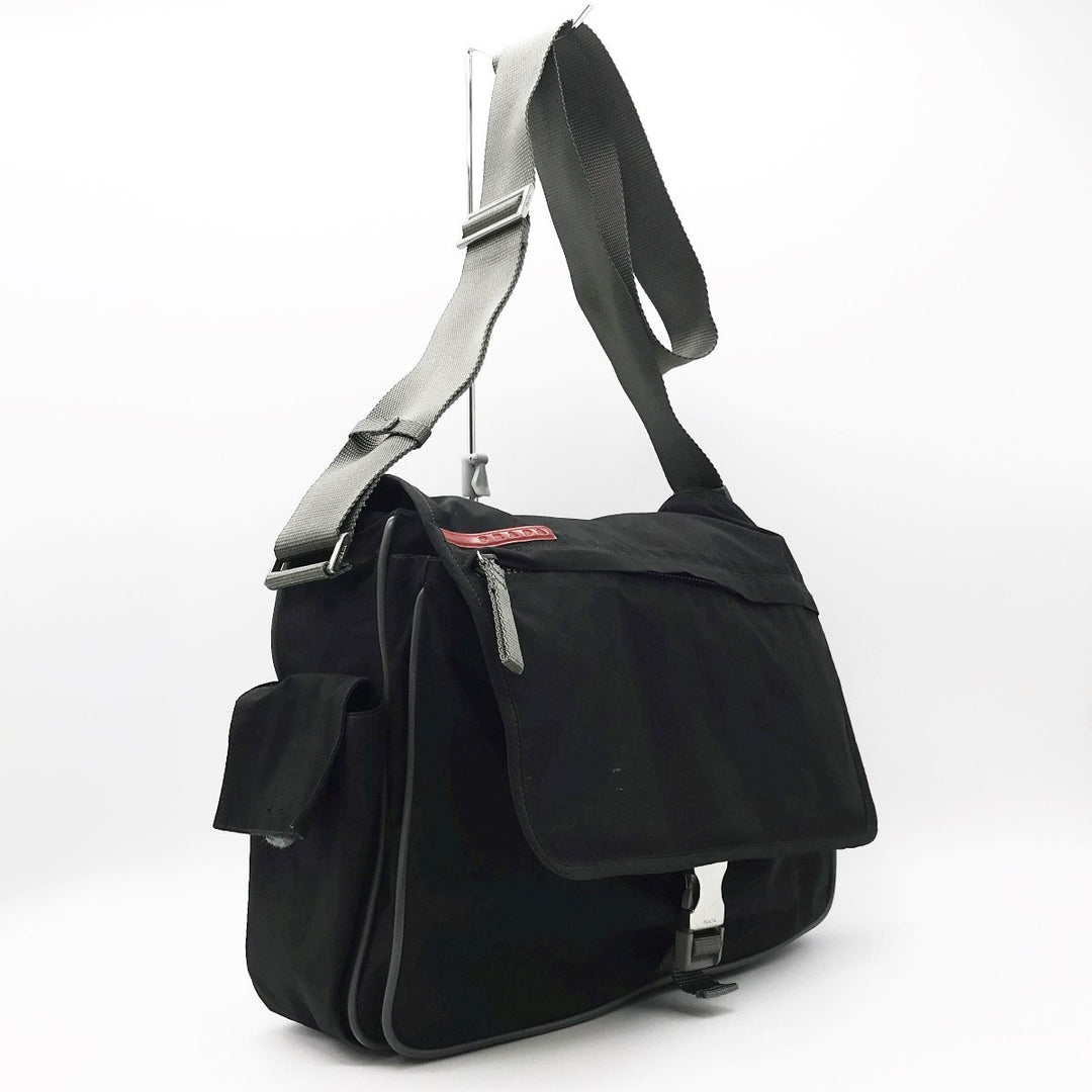PRADA SPORTS プラダスポーツ 
 ET02567 ショルダーバッグ 
ナイロン ブラック