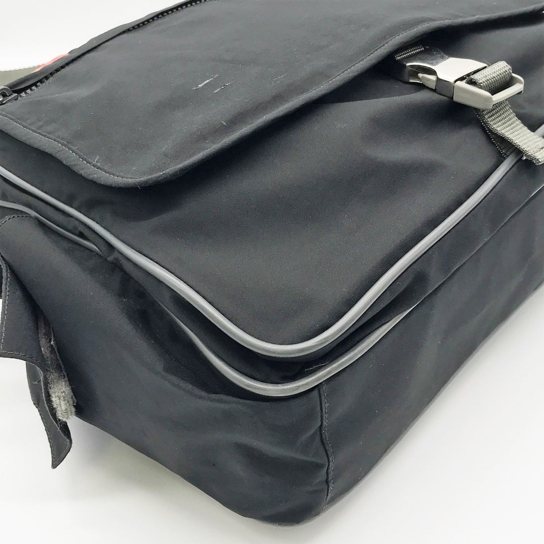 PRADA SPORTS プラダスポーツ 
 ET02567 ショルダーバッグ 
ナイロン ブラック
