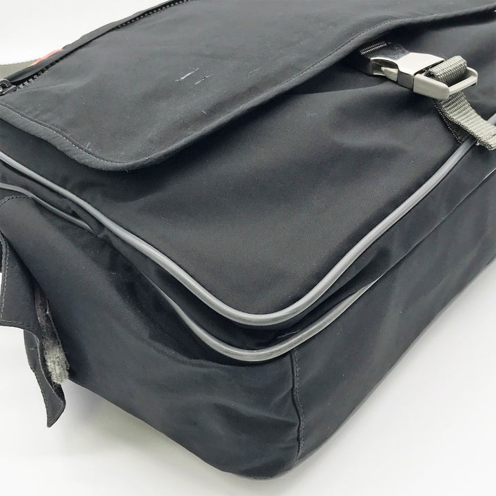 PRADA SPORTS プラダスポーツ 
 ET02567 ショルダーバッグ 
ナイロン ブラック