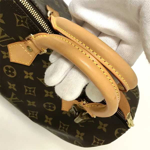 LOUIS VUITTON ルイ・ヴィトン 
 スピーディ25 M41109 ハンドバッグ 
モノグラムキャンバス/レザー  ブラウン