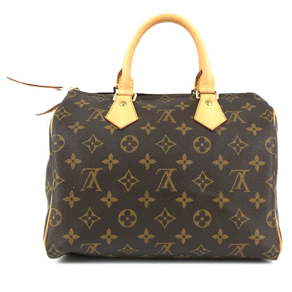 LOUIS VUITTON ルイ・ヴィトン 
 スピーディ25 M41109 ハンドバッグ 
モノグラムキャンバス/レザー  ブラウン