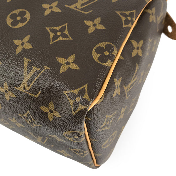 LOUIS VUITTON ルイ・ヴィトン 
 スピーディ25 M41109 ハンドバッグ 
モノグラムキャンバス/レザー  ブラウン