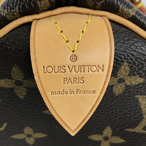 LOUIS VUITTON ルイ・ヴィトン 
 スピーディ25 M41109 ハンドバッグ 
モノグラムキャンバス/レザー  ブラウン
