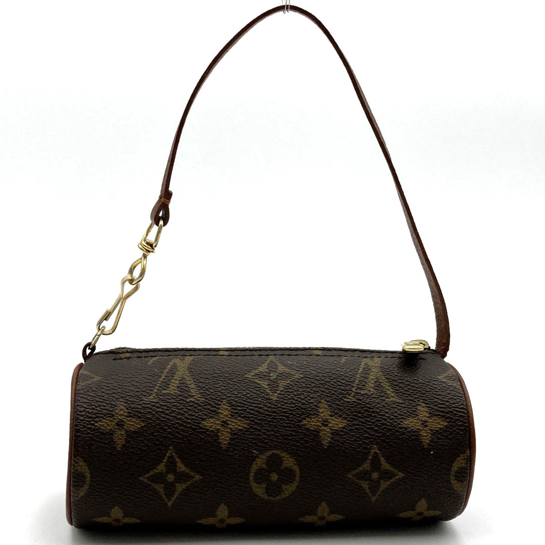 LOUIS VUITTON ルイ・ヴィトン 
 パピヨン付属ポーチ ポーチ 
PVC ブラウン