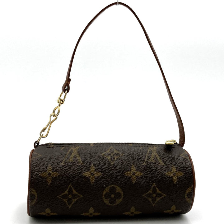 LOUIS VUITTON ルイ・ヴィトン 
 パピヨン付属ポーチ ポーチ 
PVC ブラウン