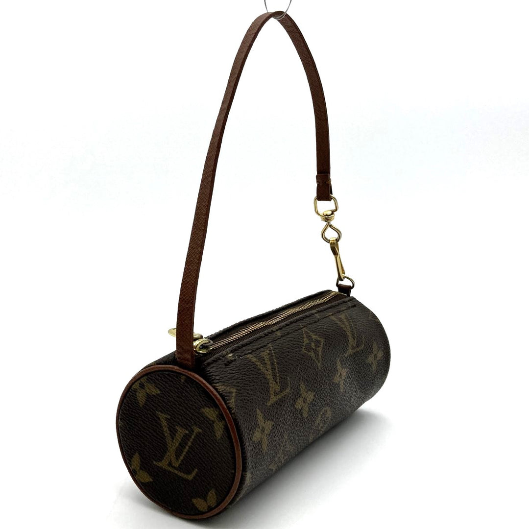 LOUIS VUITTON ルイ・ヴィトン 
 パピヨン付属ポーチ ポーチ 
PVC ブラウン