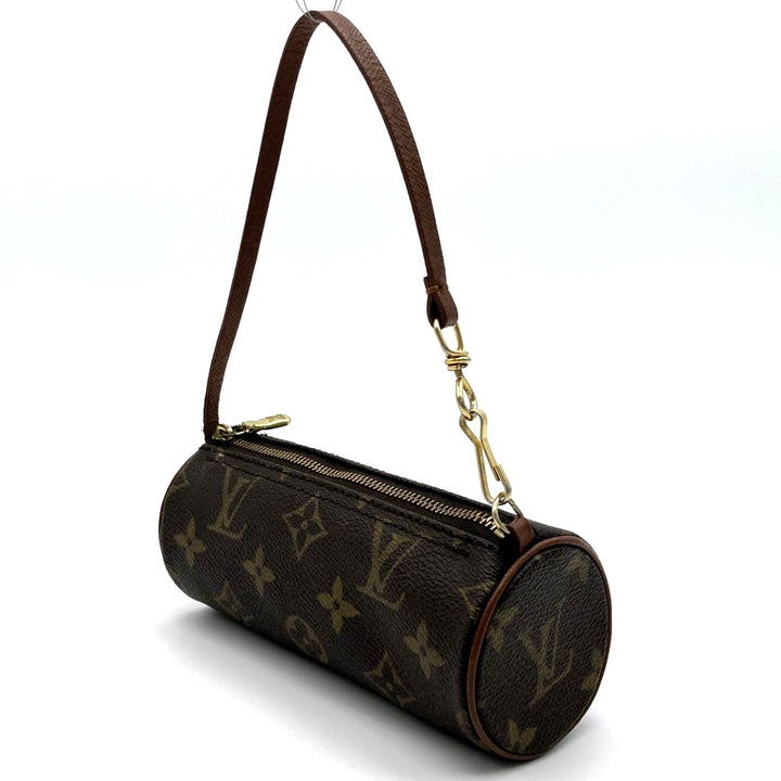 LOUIS VUITTON ルイ・ヴィトン 
 パピヨン付属ポーチ ポーチ 
PVC ブラウン