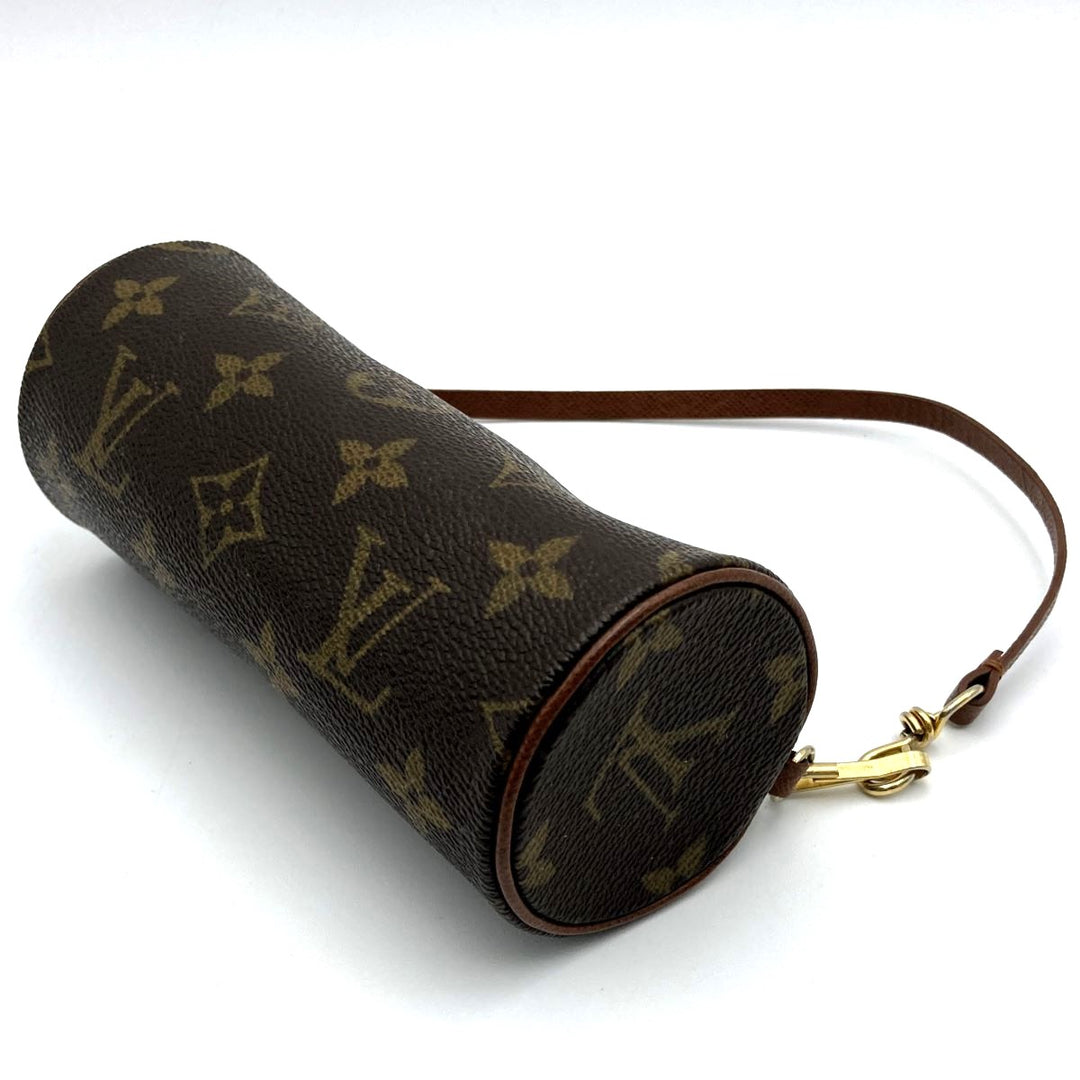 LOUIS VUITTON ルイ・ヴィトン 
 パピヨン付属ポーチ ポーチ 
PVC ブラウン