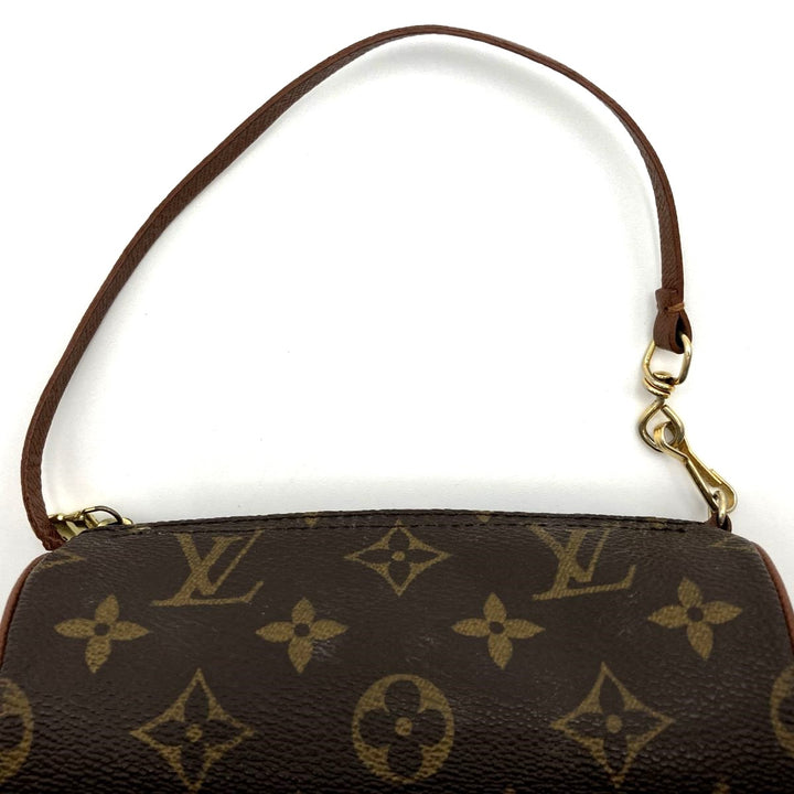 LOUIS VUITTON ルイ・ヴィトン 
 パピヨン付属ポーチ ポーチ 
PVC ブラウン