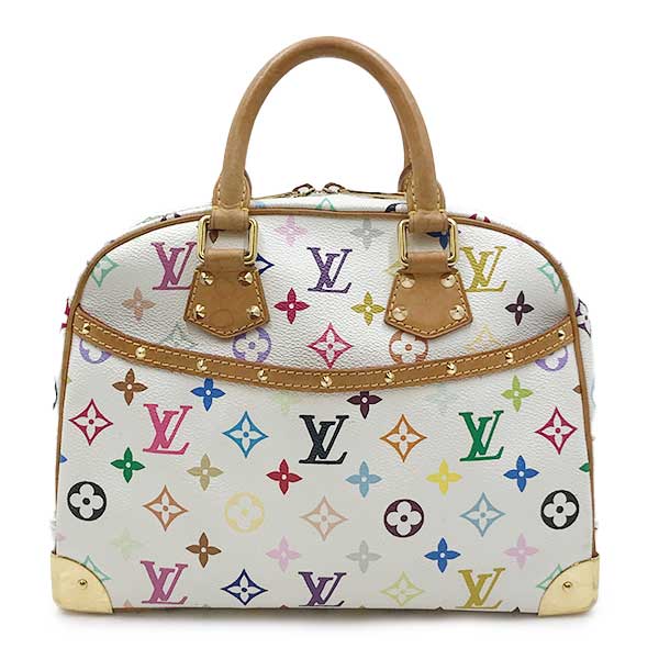 LOUIS VUITTON ルイ・ヴィトン 
 M92663トゥルーヴィル  ハンドバッグ 
モノグラムマルチカラー ホワイト