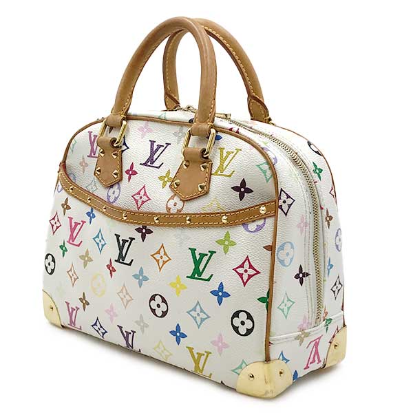 LOUIS VUITTON ルイ・ヴィトン 
 M92663トゥルーヴィル  ハンドバッグ 
モノグラムマルチカラー ホワイト