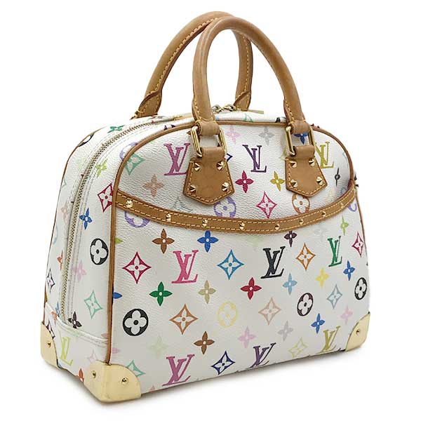 LOUIS VUITTON ルイ・ヴィトン 
 M92663トゥルーヴィル  ハンドバッグ 
モノグラムマルチカラー ホワイト