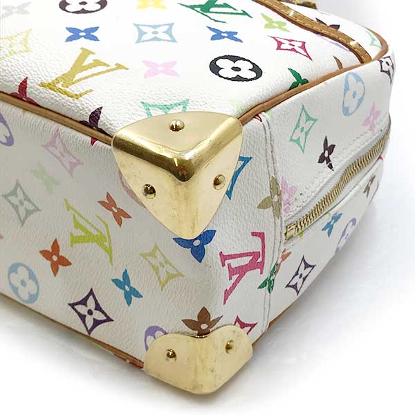 LOUIS VUITTON ルイ・ヴィトン 
 M92663トゥルーヴィル  ハンドバッグ 
モノグラムマルチカラー ホワイト