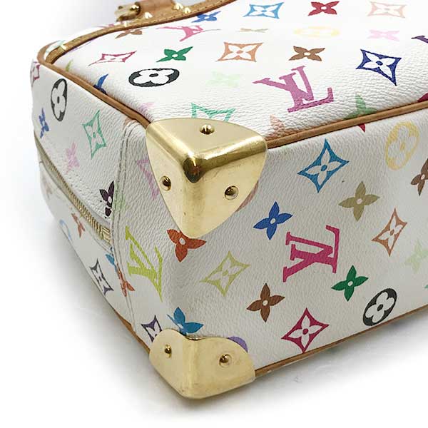 LOUIS VUITTON ルイ・ヴィトン 
 M92663トゥルーヴィル  ハンドバッグ 
モノグラムマルチカラー ホワイト