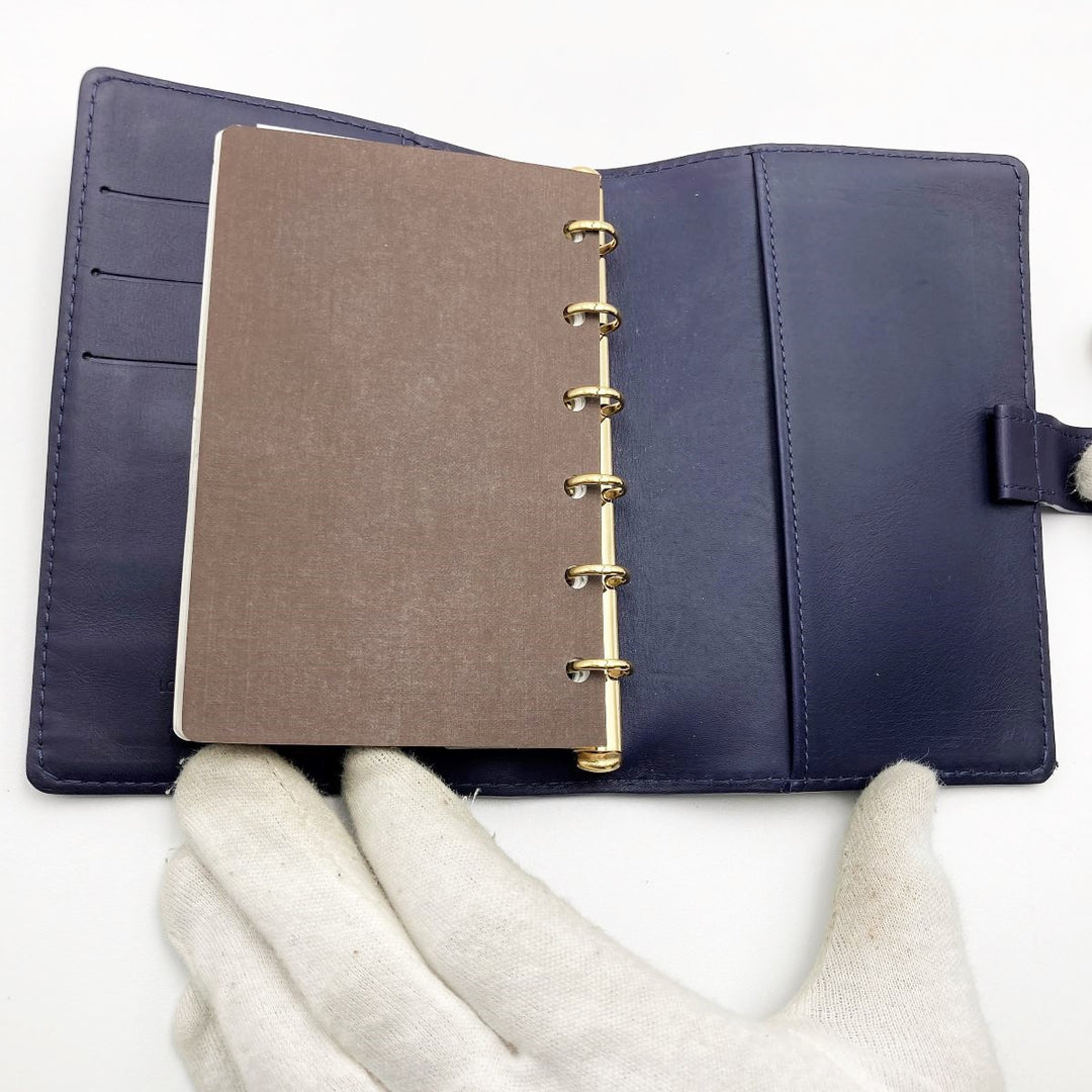 LOUIS VUITTON ルイ・ヴィトン 
 アジェンダPM 手帳カバー 
PVC パープル