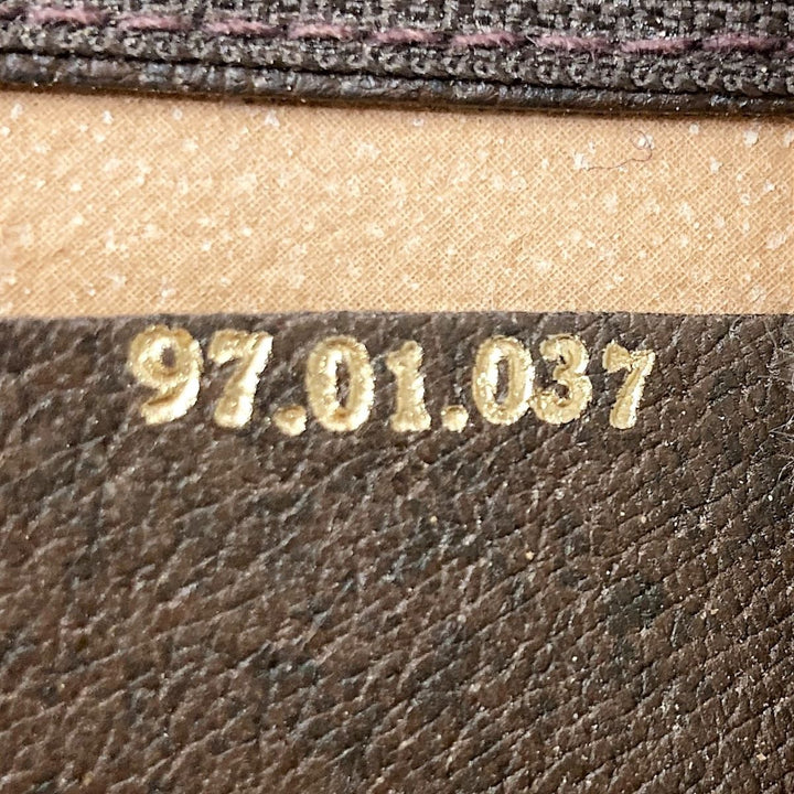 GUCCI グッチ 
 97・01・037 クラッチバッグ 
GGスプリームキャンバス ブラウン