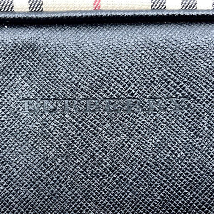 BURBERRY バーバリー 
 ショルダーバッグ 
キャンバス ベージュ