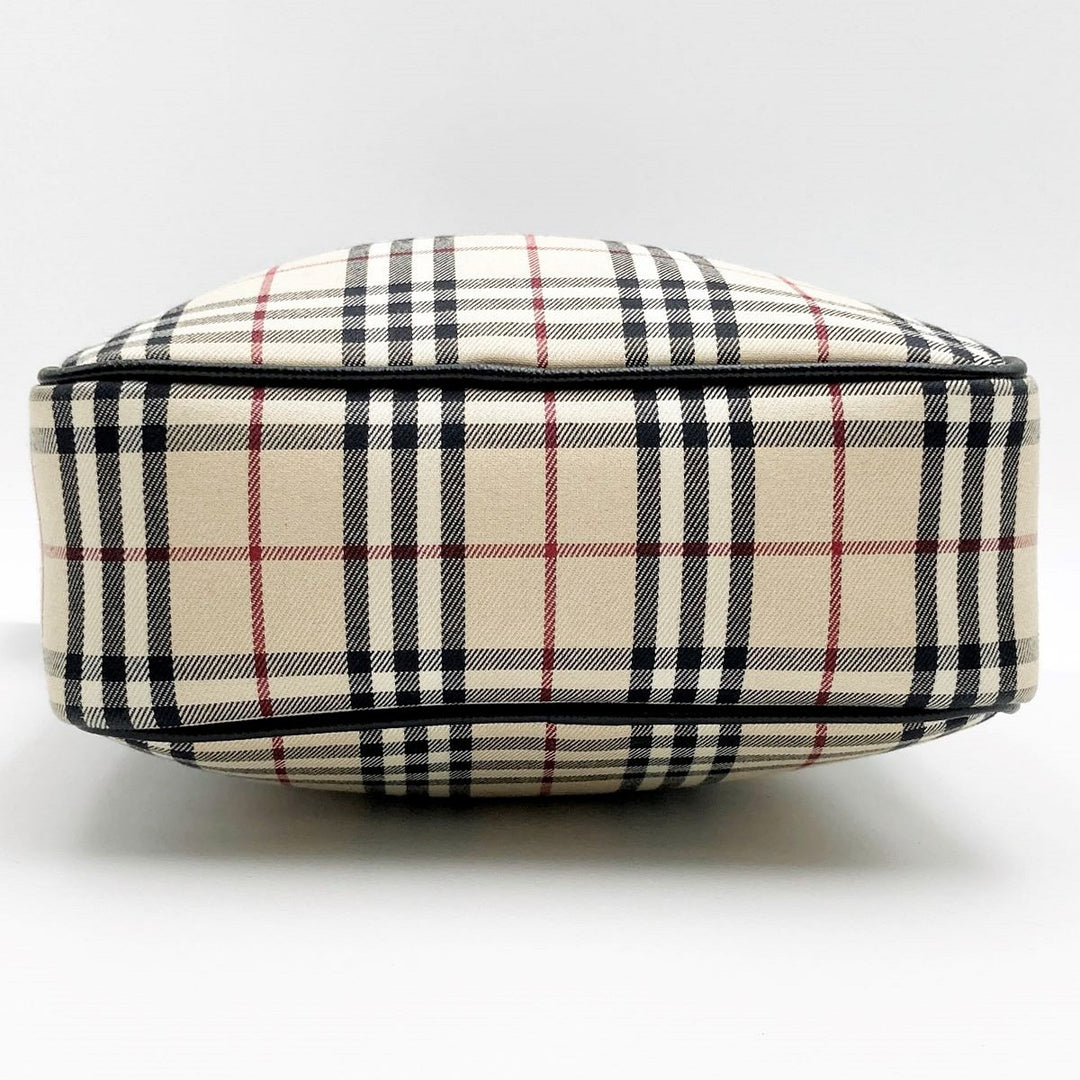 BURBERRY バーバリー 
 ショルダーバッグ 
キャンバス ベージュ