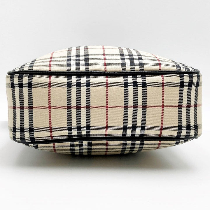 BURBERRY バーバリー 
 ショルダーバッグ 
キャンバス ベージュ